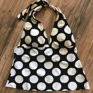 Halter style tankini top